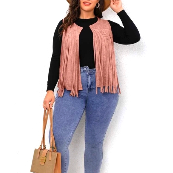 Jackets & Blazers - Fringe Vest